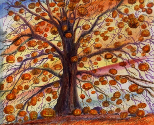 First Halloween Tree by John Randall York