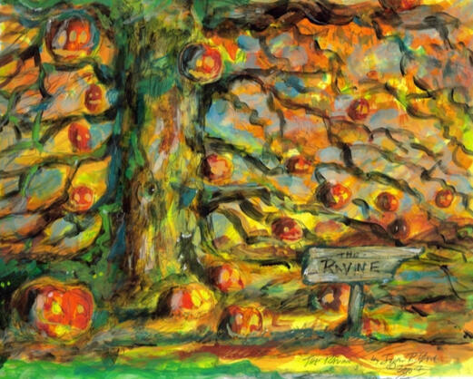 The Ravine Halloween Tree by John Randall York