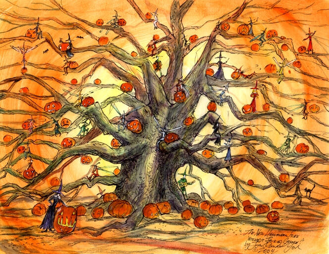 New Halloween Tree by John Randall York